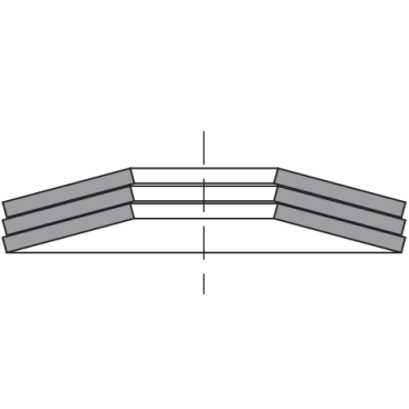 <b>IN PARALLEL</b><br>Deflection: Same as single Disc<br> Force: Single Disc multiplied by the number of Discs