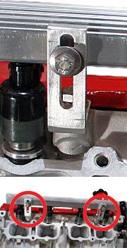 Metal brackets were going to be replaced with plastic brackets as a cost reduction.