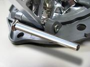 Use of a semi-tubular rivet required secondary operations such as riveting, peening and greasing.