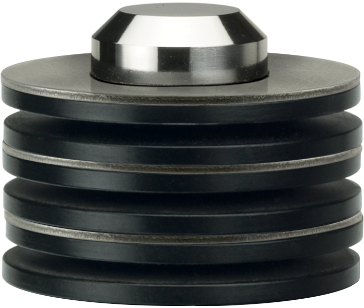 Figure 2: Disc Spring Stack with thrust washers